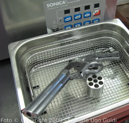 Handgun Smith & Wesson after dewatering 1