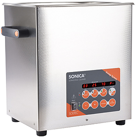 lavatrice ad ultrasuoni SONICA 4300 EP S3. Lavaggio ad ultrasuoni per il settore dentale, medicale, chimico, elettronico