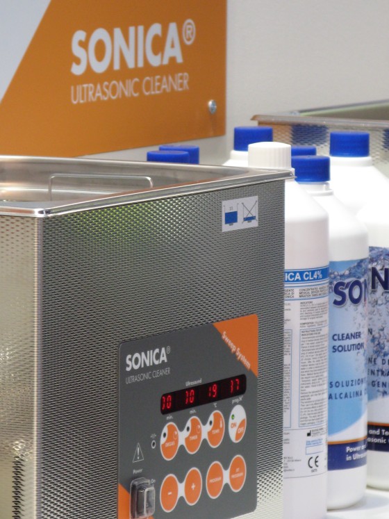 SONICA_Ultrasonic_Cleaners_at Medica_2'13