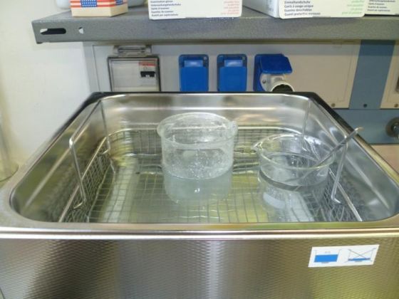 bagno ultrasuoni sonica laboratorio milano bicocca