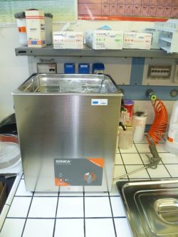 lavatrice ultrasuoni sonica 4300 laboratorio universit&agrave; degli studi di milano bicocca