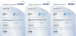 Zertifikat ISO 9001-2008 