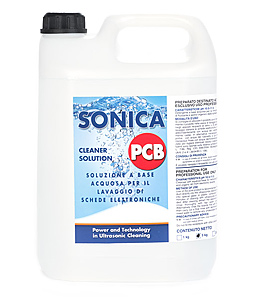 Detergente SONICA PCB Cleaner per il lavaggio schede elettroniche