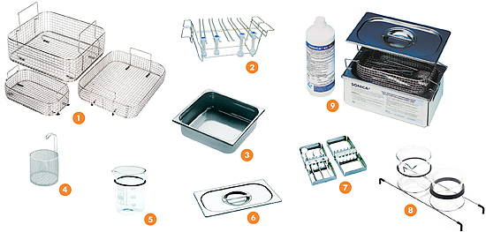 Zubehör für Ultraschall-Reinigungsgeräte